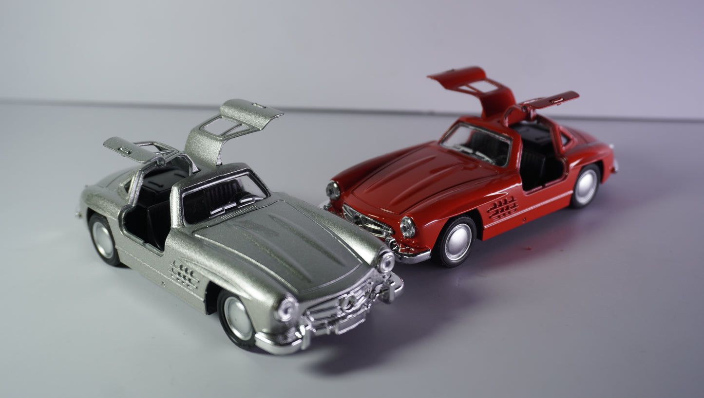 Retro Benz 300 SL Diecast Model Car