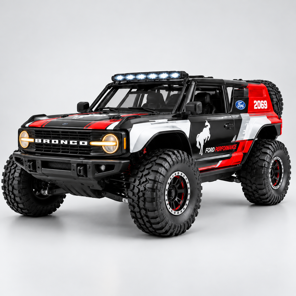 HG MJX Hyper Go Ford Bronco R (1:18 Scale)